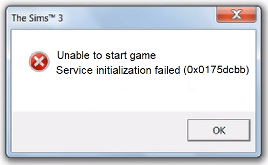sims 3 installation failed